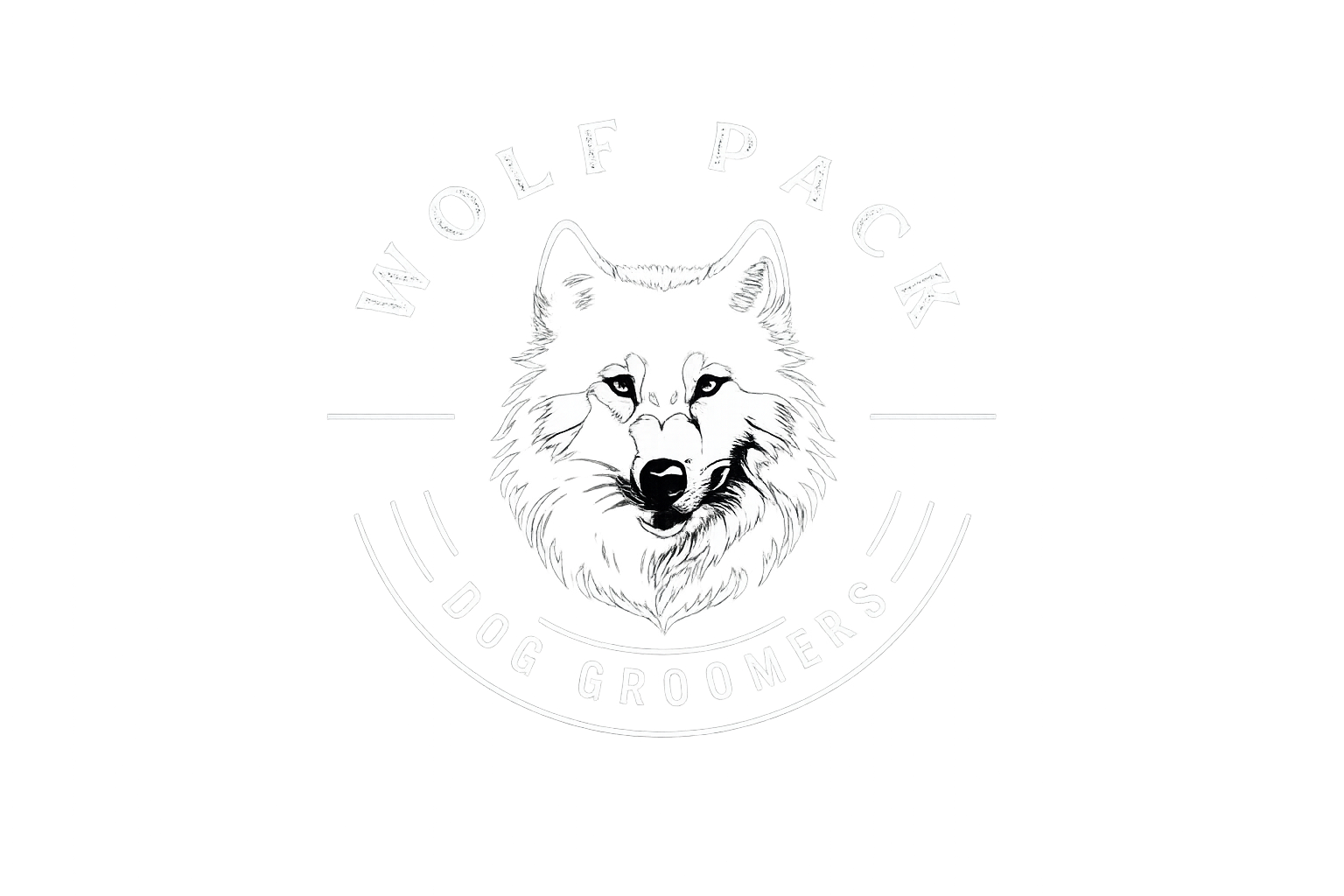white logo
